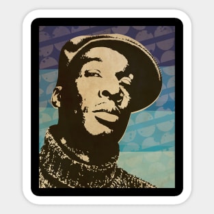 Grandmaster Flash // Retro Poster Hiphop Sticker